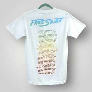 Khalid Free Spirit 2019 Tour T Shirt Mens Small White Graphic Concert Tee